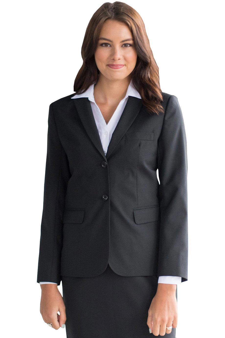EDWARDS SIGNATURE LADIES SUIT COAT - On Model