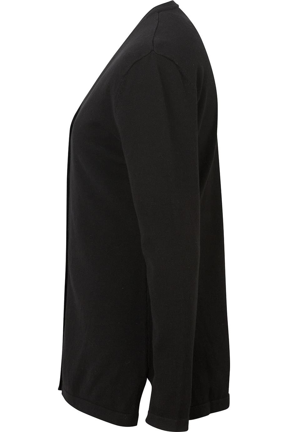 EDWARDS TRI BLEND LADIES SHIRTTAIL CARDIGAN - Left View