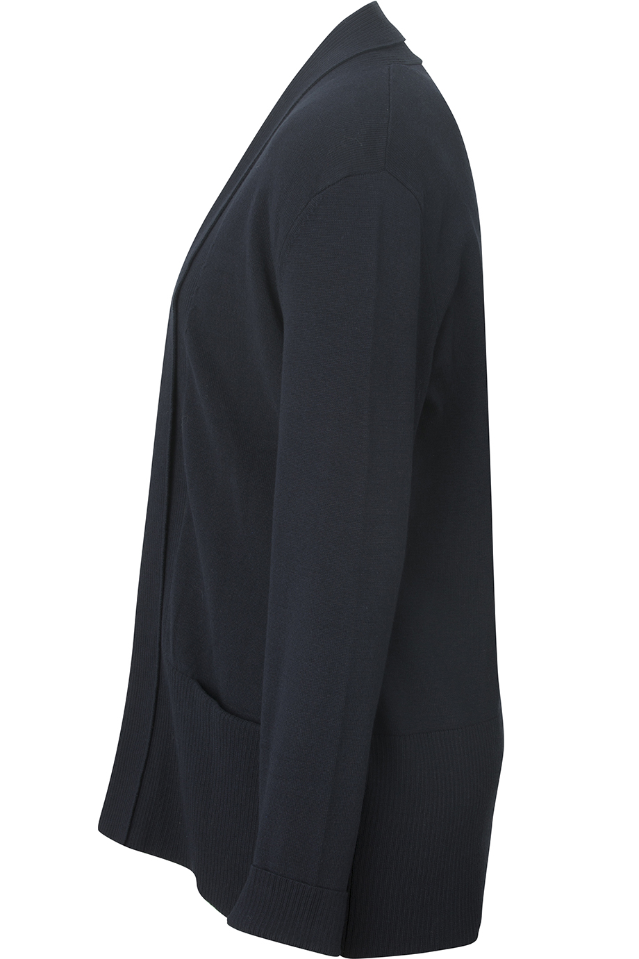 EDWARDS TRI BLEND LADIES SHAWL COLLAR CARDIGAN - Left View
