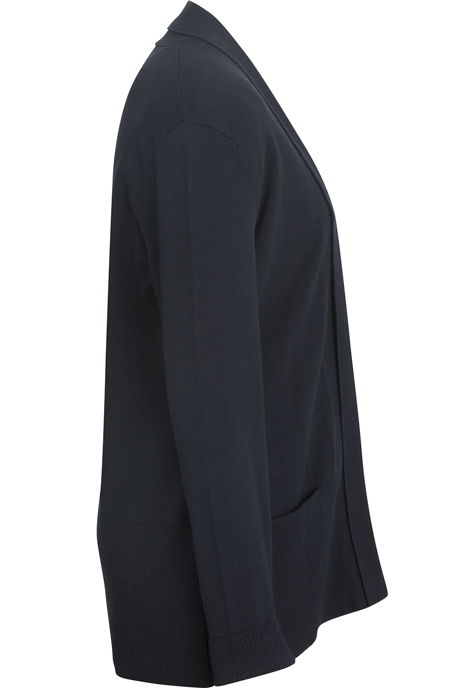 EDWARDS TRI BLEND LADIES SHAWL COLLAR CARDIGAN - Right View