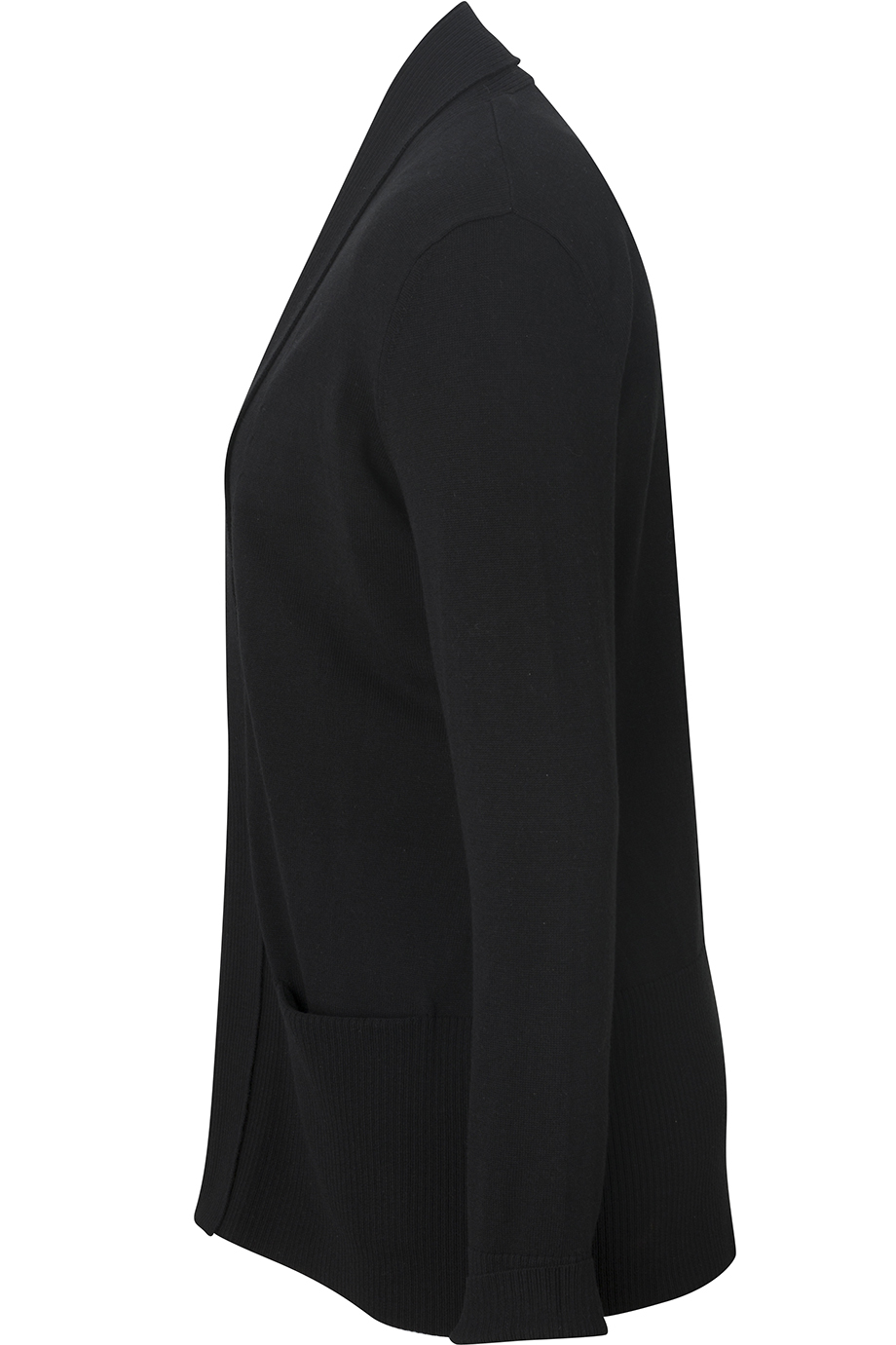 EDWARDS TRI BLEND LADIES SHAWL COLLAR CARDIGAN - Left View