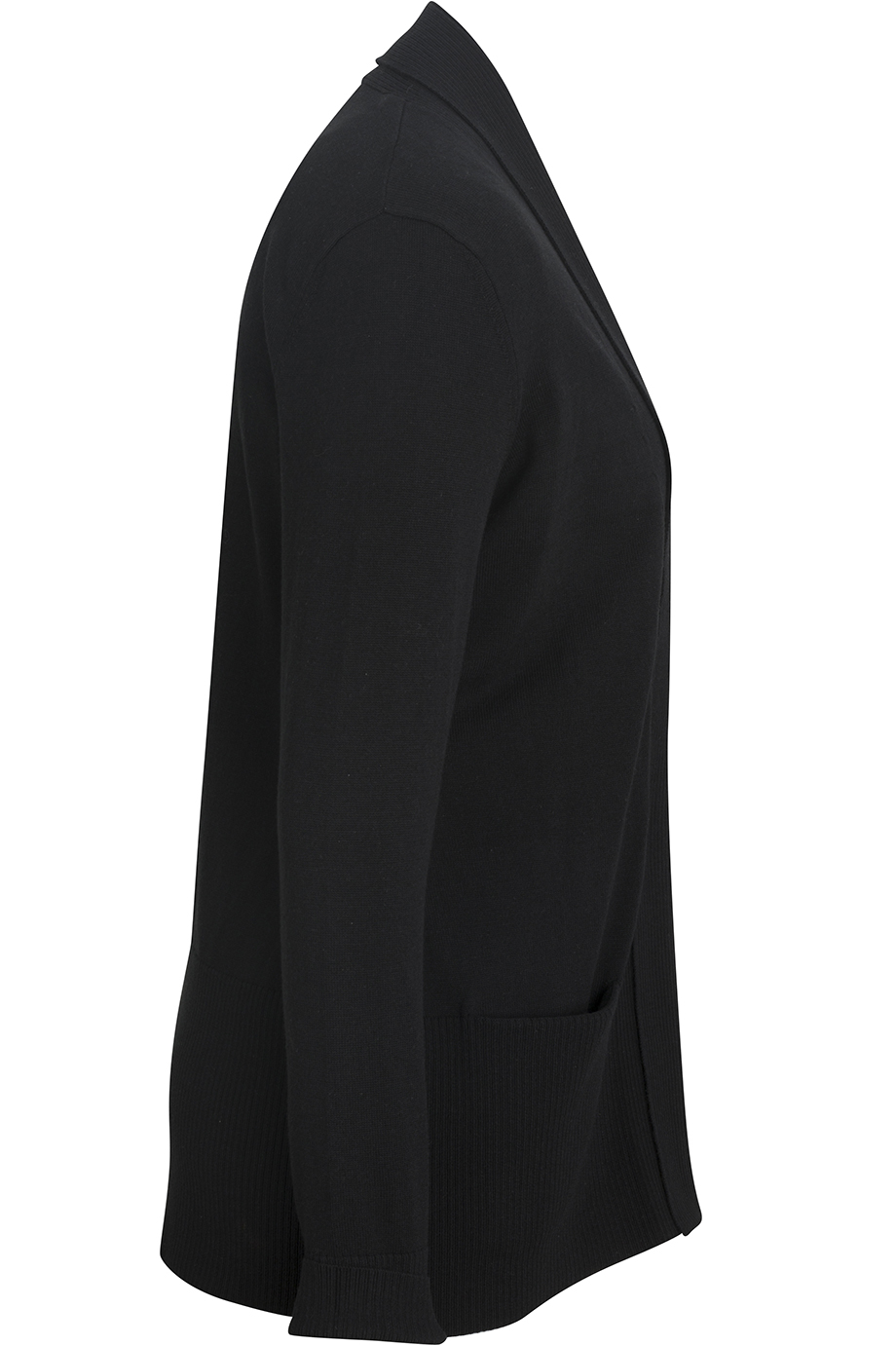 EDWARDS TRI BLEND LADIES SHAWL COLLAR CARDIGAN - Right View