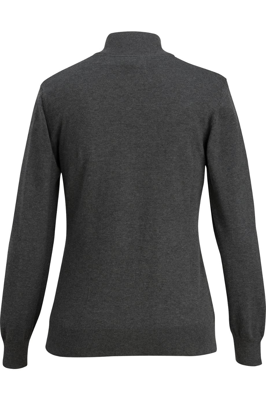 EDWARDS TRI BLEND LADIES FULL ZIP CARDIGAN - Back View