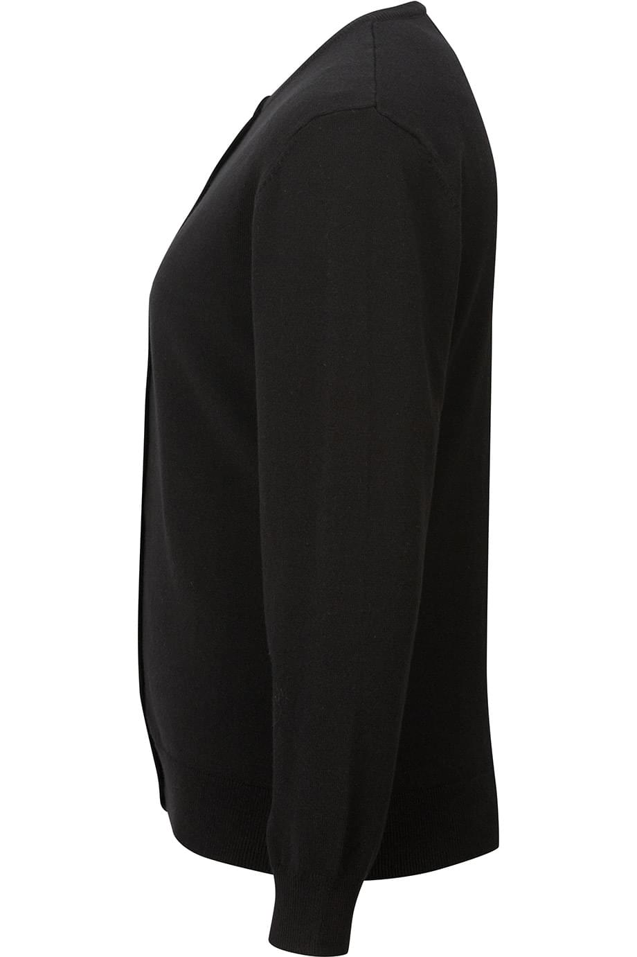 EDWARDS TRI BLEND LADIES JEWEL NECK CARDIGAN - Left View