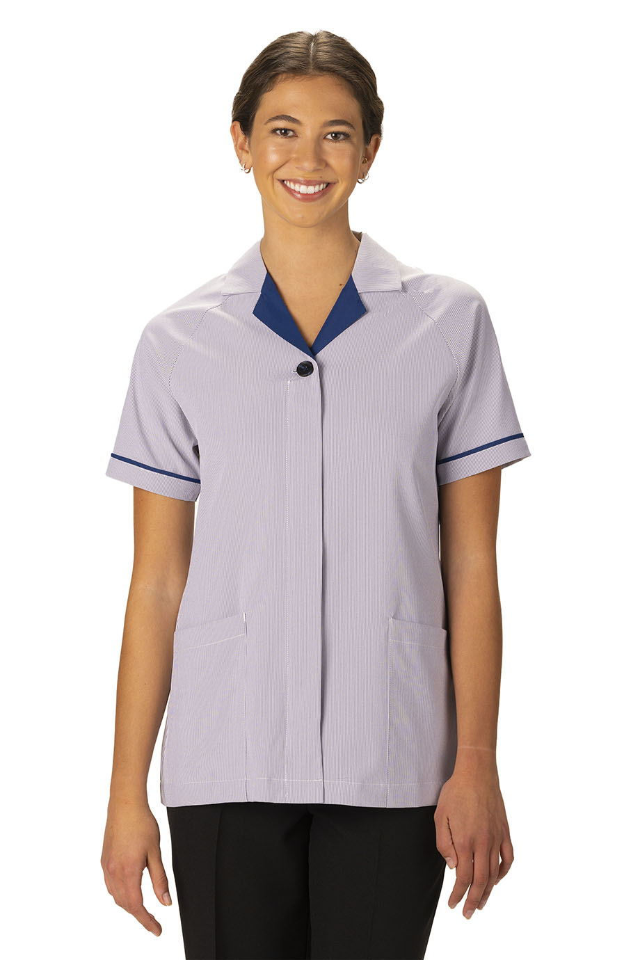 EDWARDS PINCORD LADIES TUNIC - On Model