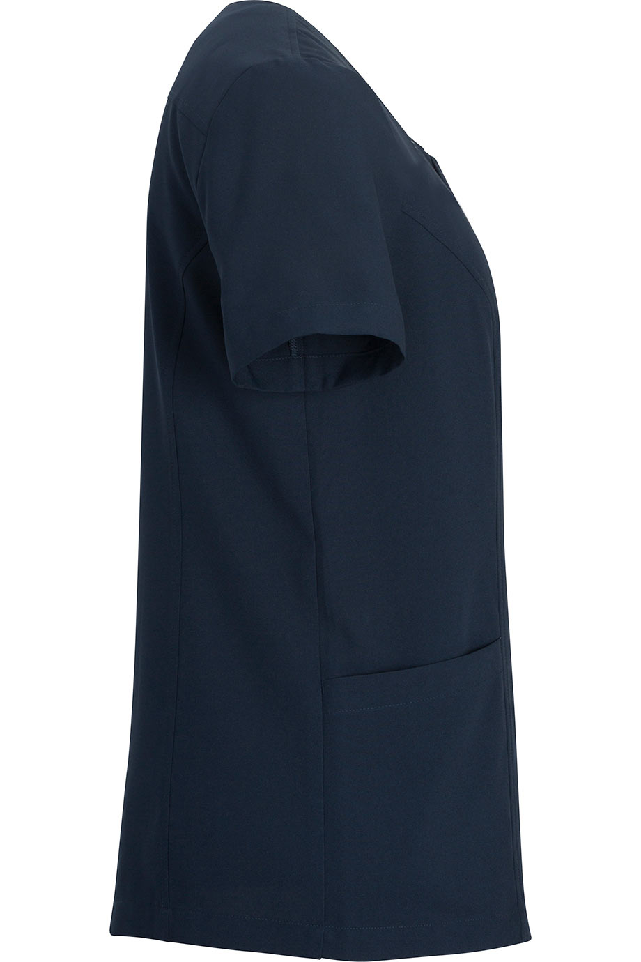 EDWARDS ESSENTIAL LADIES ZIP FRONT TUNIC - Right View