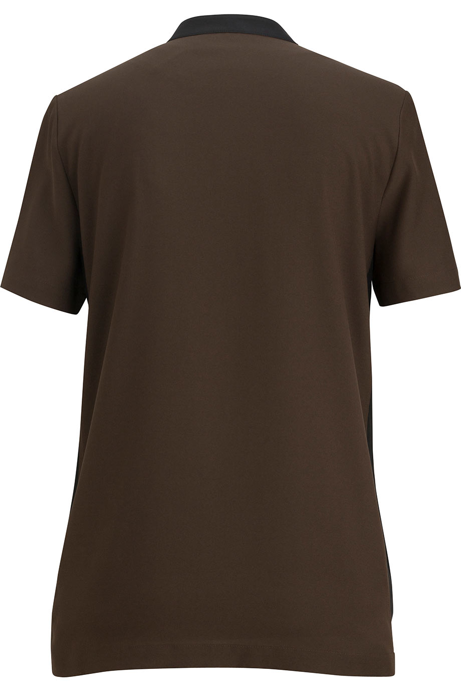 EDWARDS LADIES ESSENTIAL SOFT-STRETCH FULL-ZIP POLY TUNIC - Back View