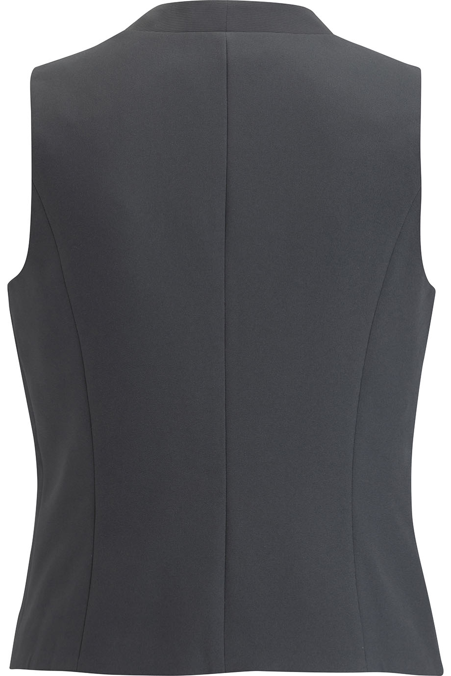 EDWARDS LADIES OTTOMAN TRIM VEST - Back View