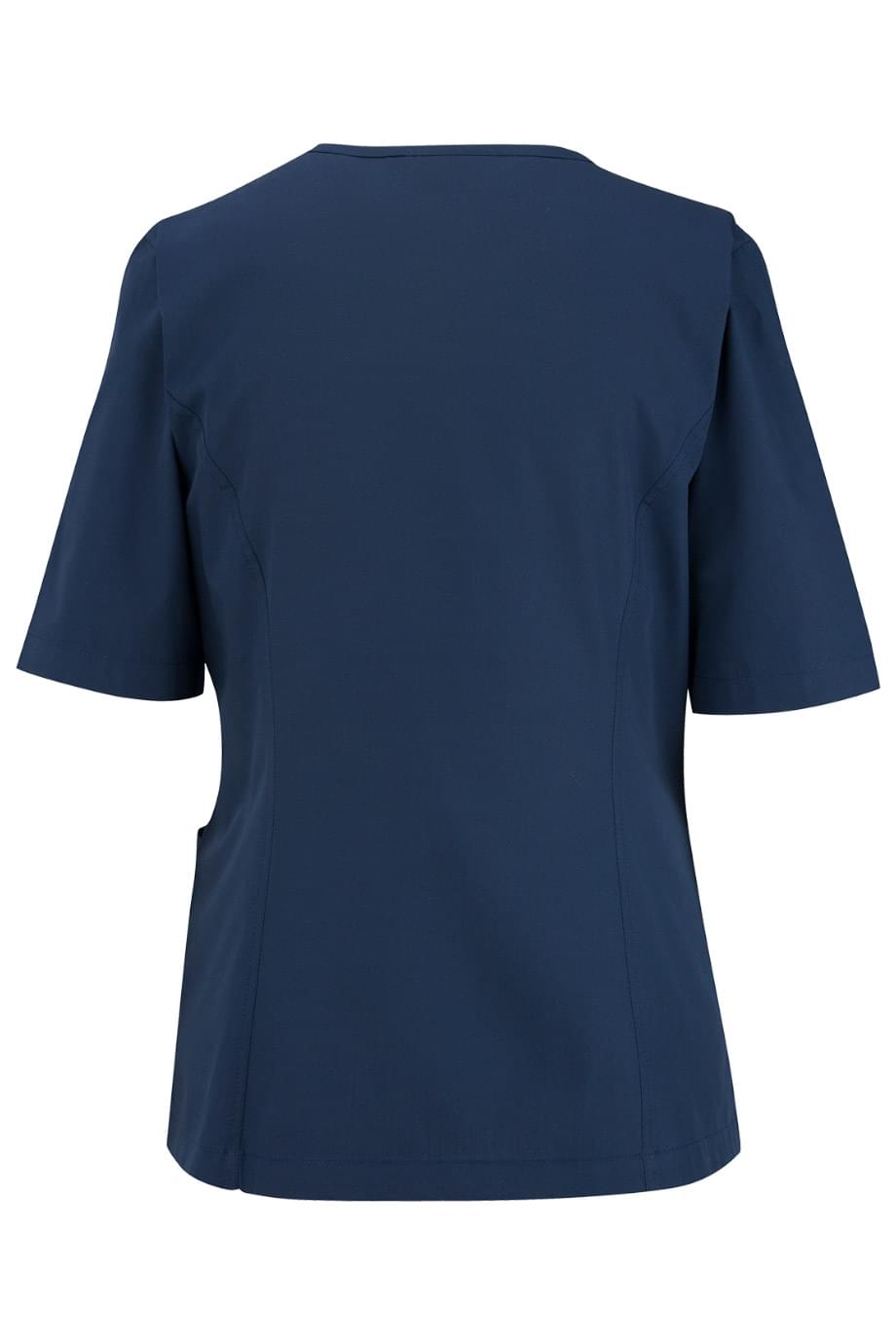 EDWARDS ESSENTIAL LADIES ZIP FRONT SMOCK - Back View