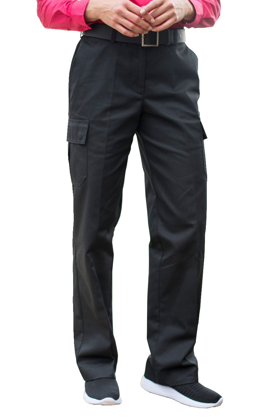 EDWARDS UTILITY CHINO LADIES CARGO PANTS - On Model