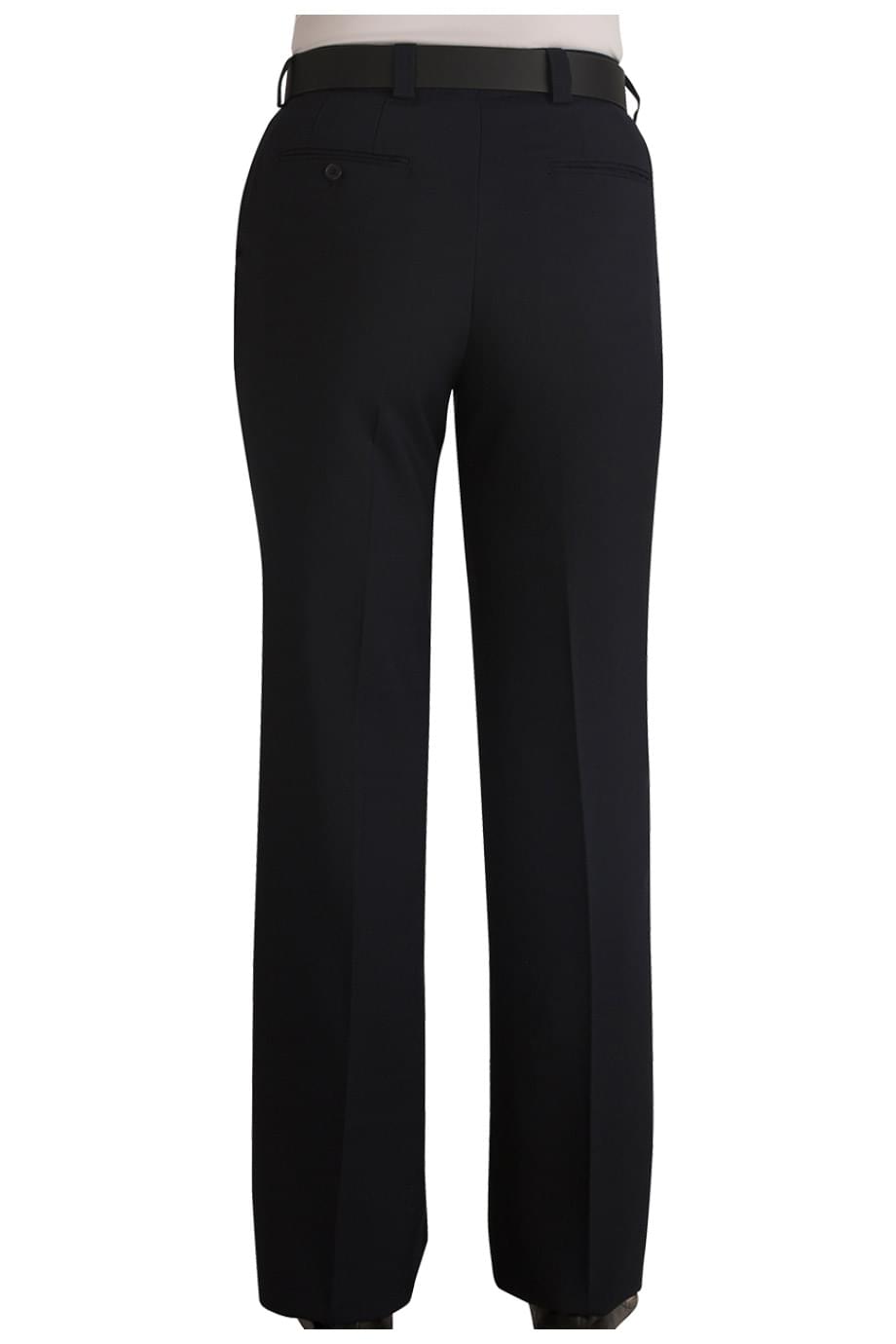 EDWARDS LADIES FLAT FRONT SECURITY PANT - Back View