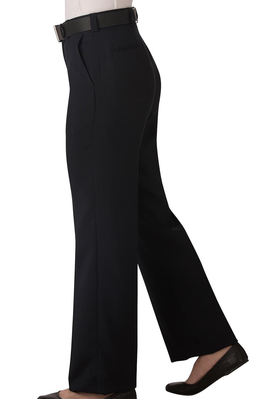 EDWARDS LADIES FLAT FRONT SECURITY PANT - Left View