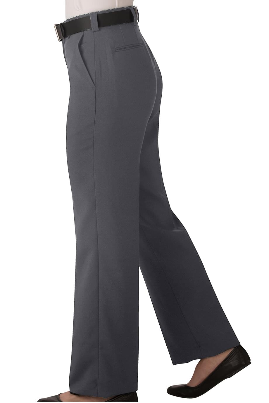 EDWARDS LADIES FLAT FRONT SECURITY PANT - Left View