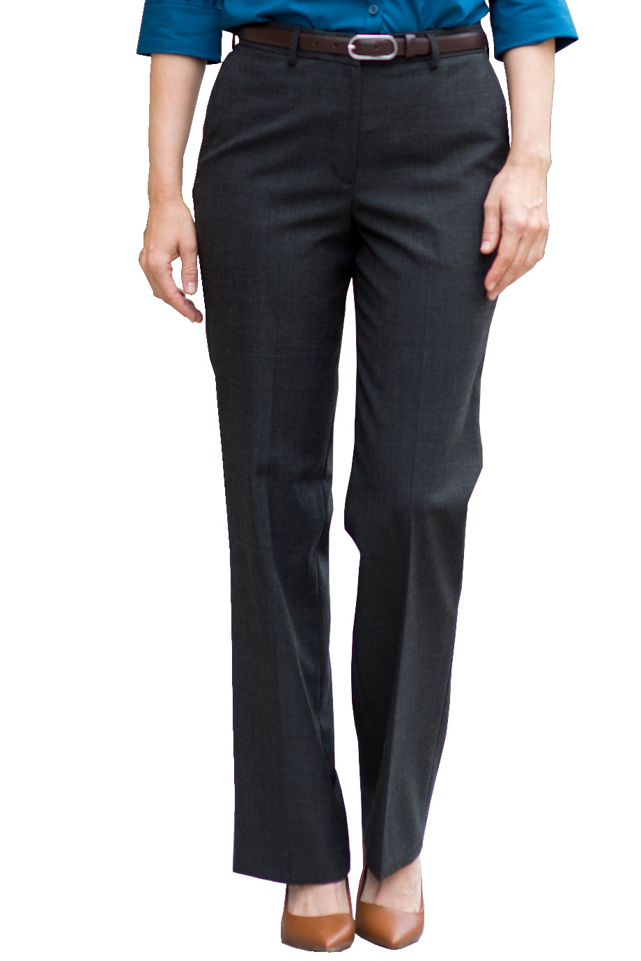 EDWARDS SIGNATURE LADIES DRESS PANT - On Model