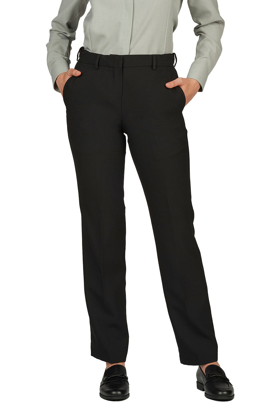 EDWARDS LADIES EZ FIT TAILORED ESSENTIAL PANT - On Model