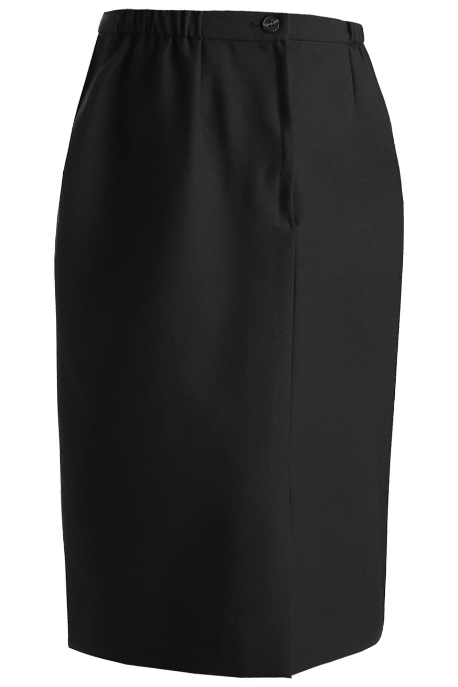 EDWARDS POLYESTER LADIES SKIRT - Back View