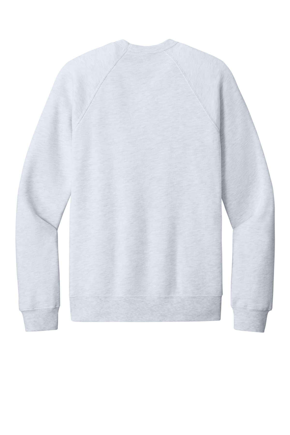 BELLA+CANVAS  ®  Unisex Sponge Fleece Raglan Sweatshirt. BC3901 - Back Flat