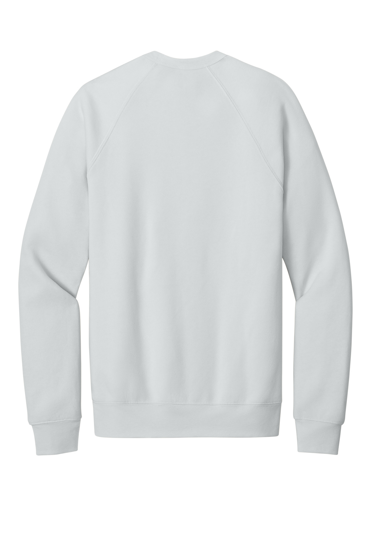 BELLA+CANVAS  ®  Unisex Sponge Fleece Raglan Sweatshirt. BC3901 - Back Flat