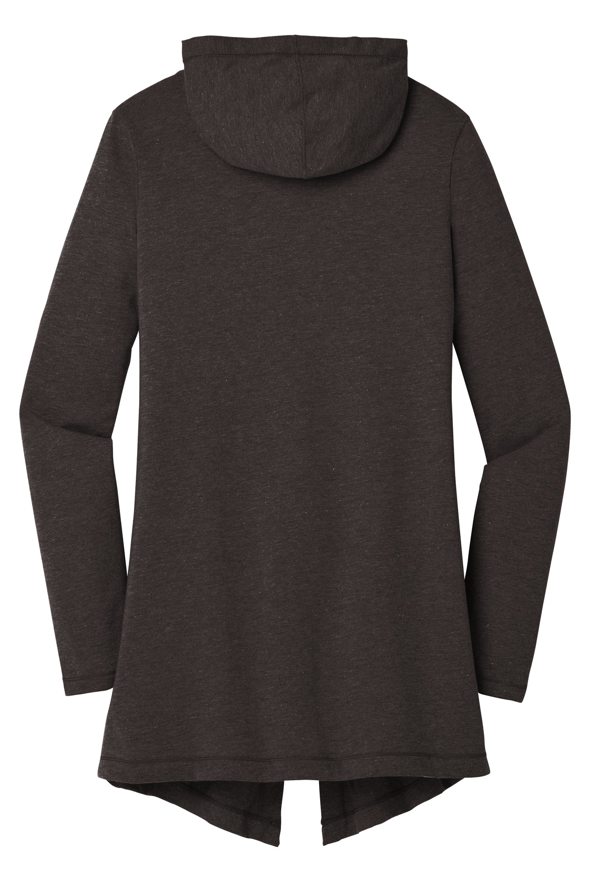 District  ®  Women's Perfect Tri  ®  Hooded Cardigan. DT156 - Back Flat