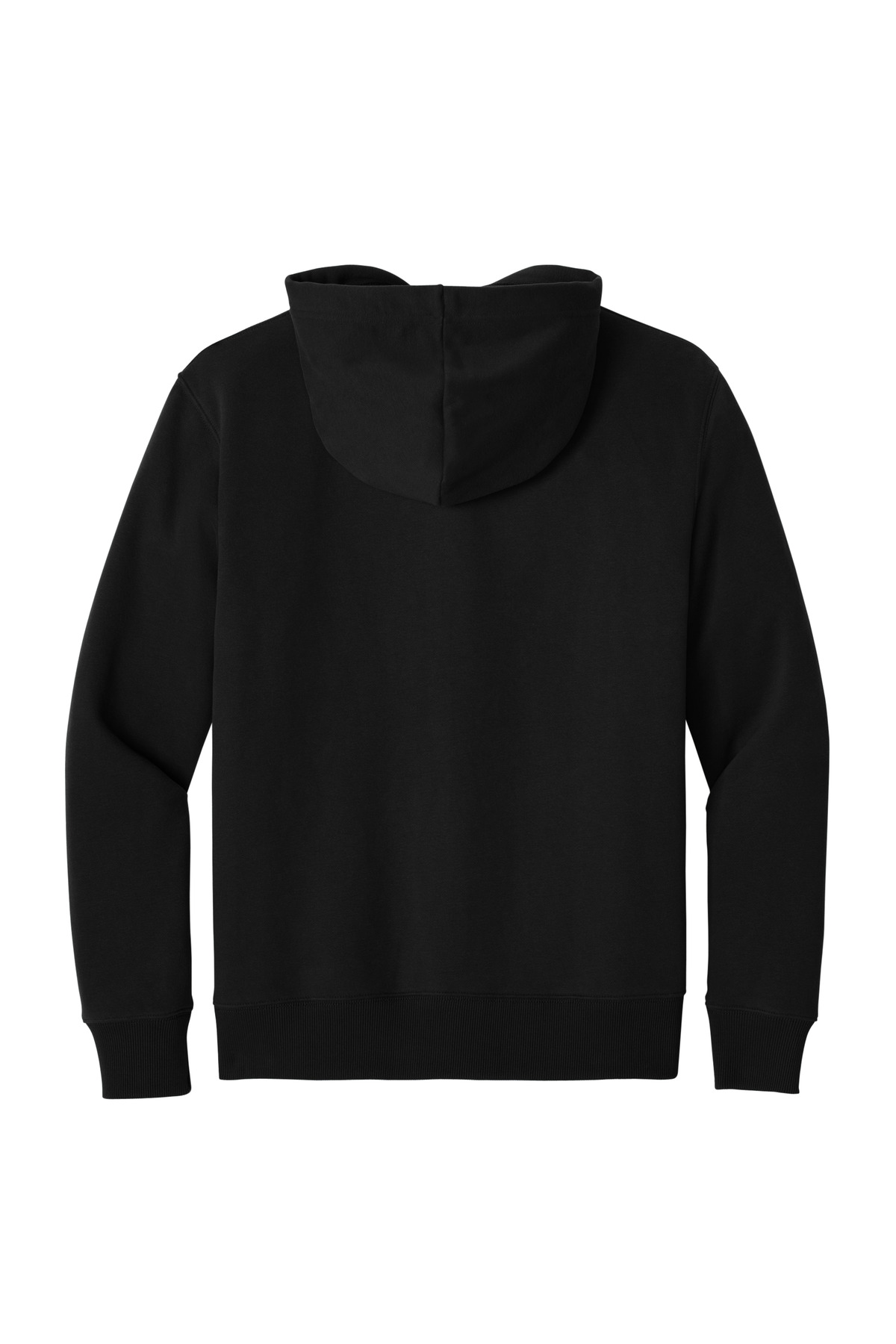District ®  V.I.T. ™  Super Heavyweight Fleece Hoodie DT6600 - Back Flat