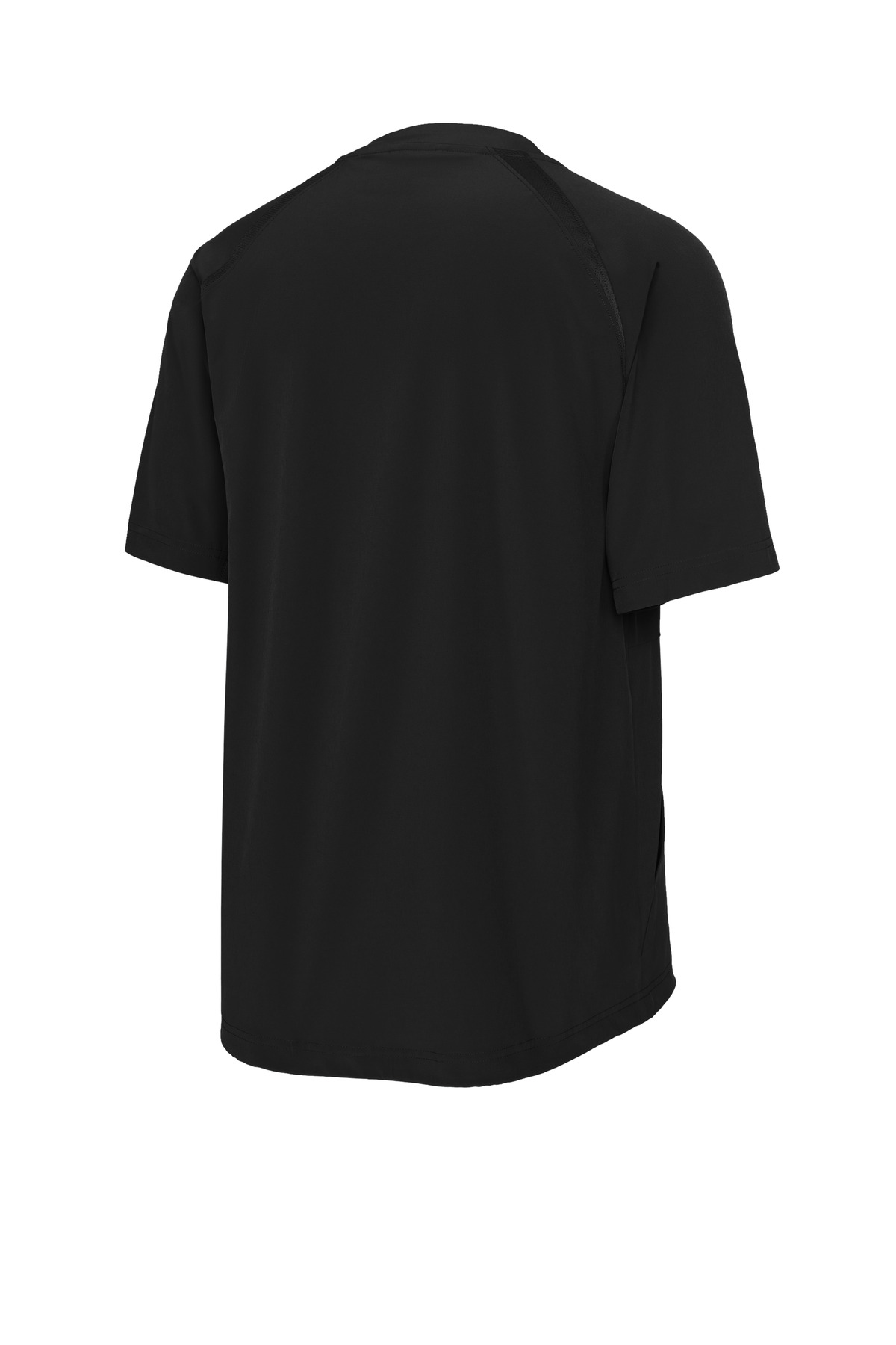 Sport-Tek ®  Repeat 1/2-Zip Short Sleeve Jacket JST489 - Back Flat