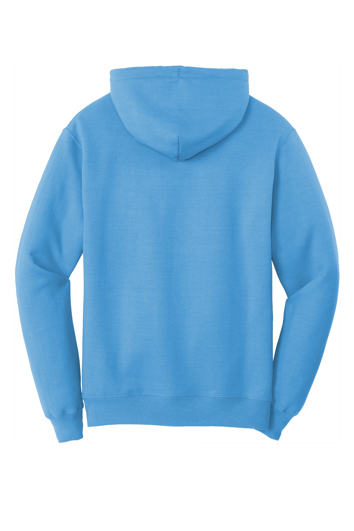 Port & Co ™  Core Fleece Pullover Hooded Sweatshirt. PC78H - Back Flat