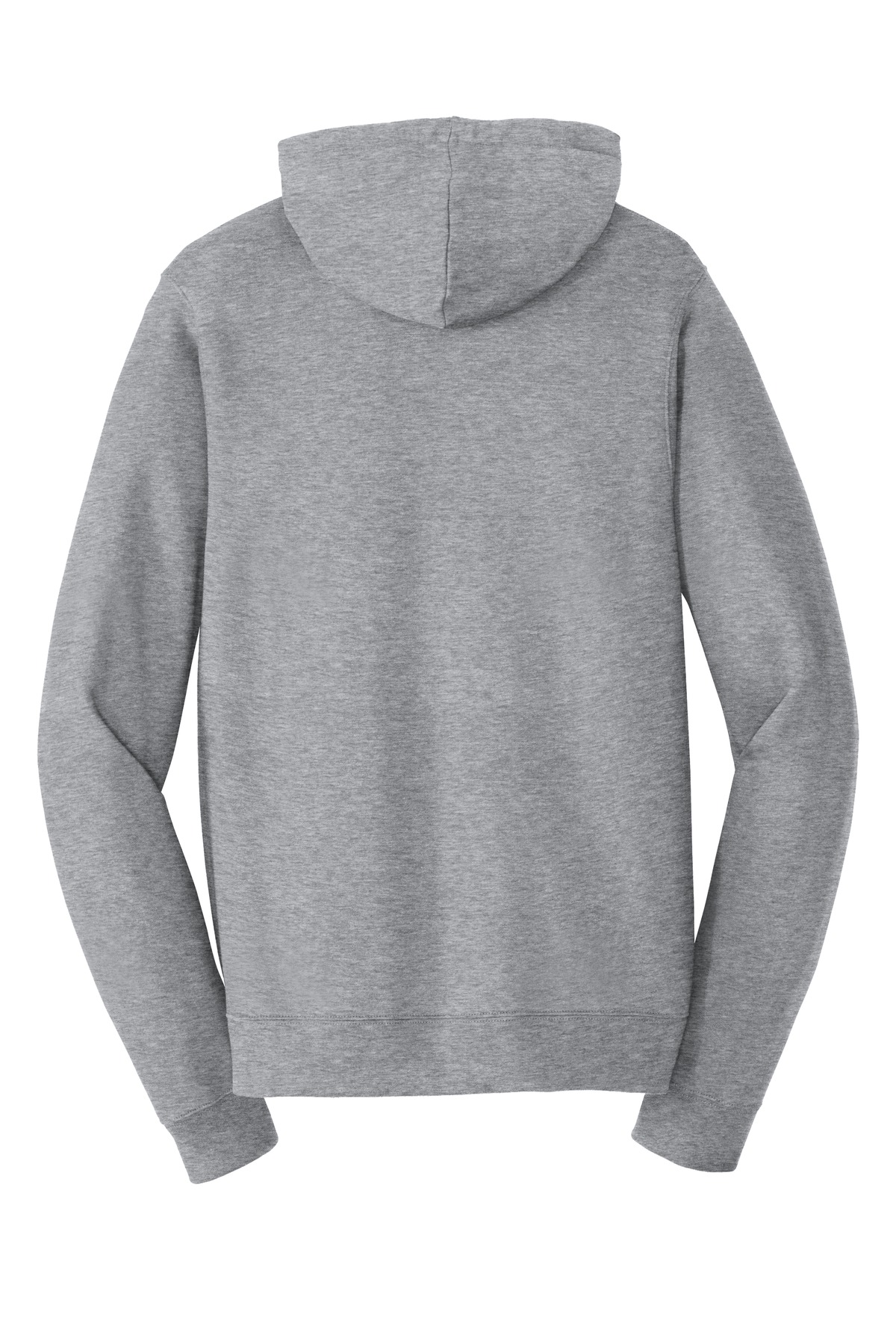 Port & Co ™  Fan Favorite Fleece Pullover Hooded Sweatshirt. PC850H - Back Flat