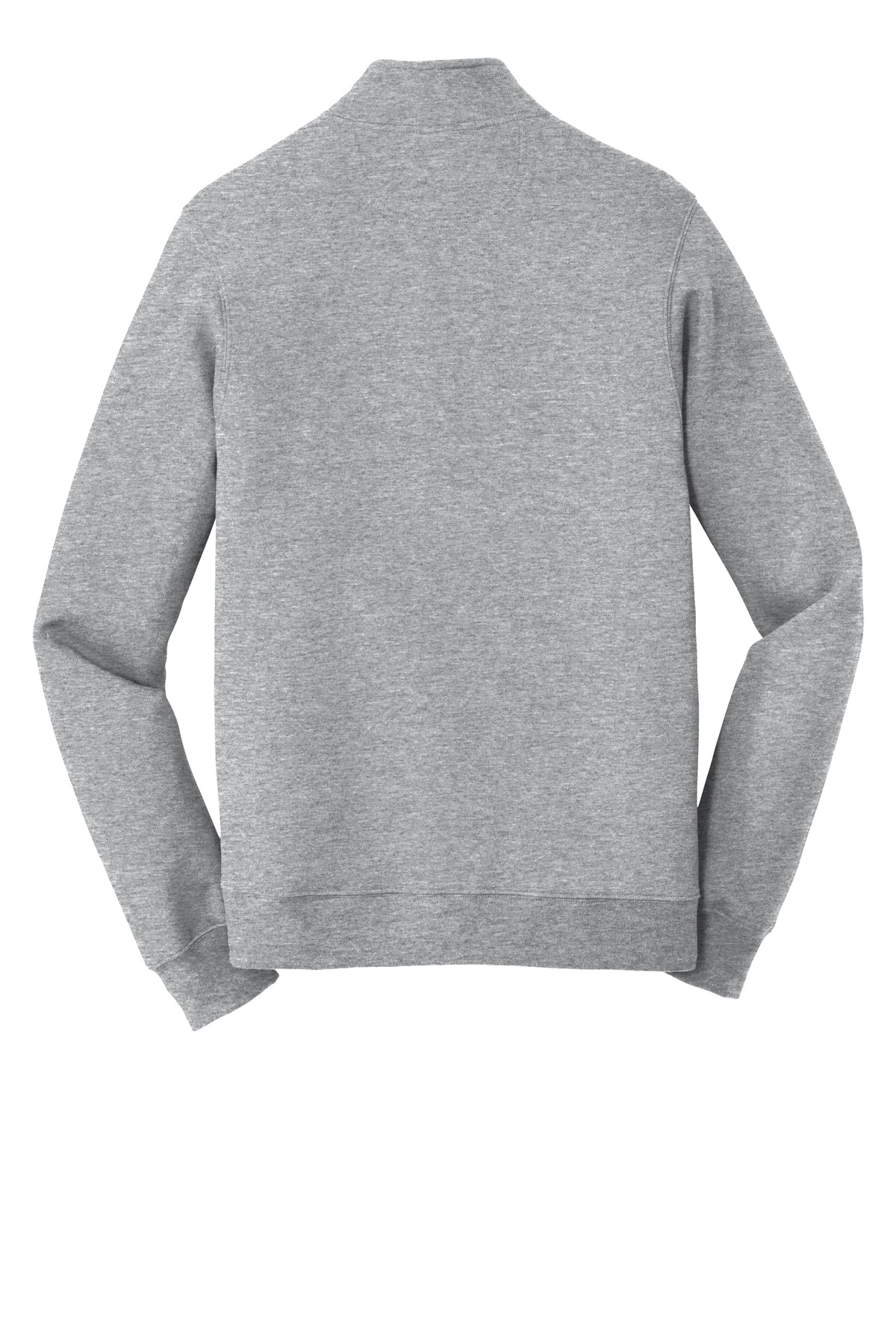 Port & Co ™  Fan Favorite Fleece 1/4-Zip Pullover Sweatshirt. PC850Q - Back Flat