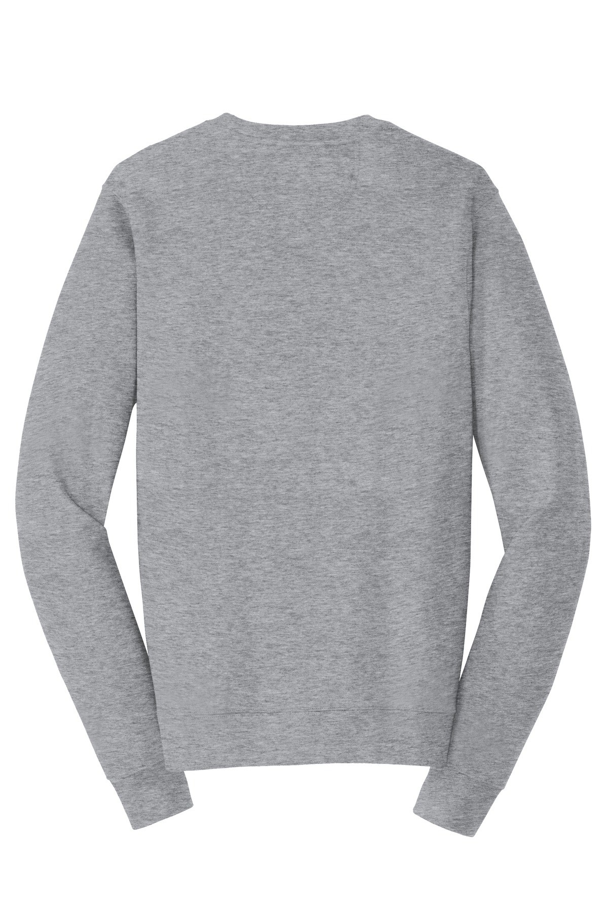Port & Co ™  Fan Favorite Fleece Crewneck Sweatshirt. PC850 - Back Flat