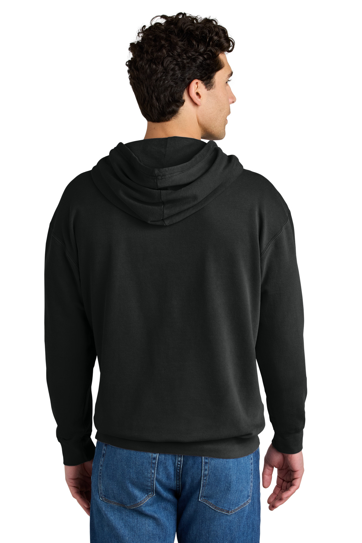 Comfort Colors ®  Lightweight Hooded Sweatshirt 1467 - Back Model