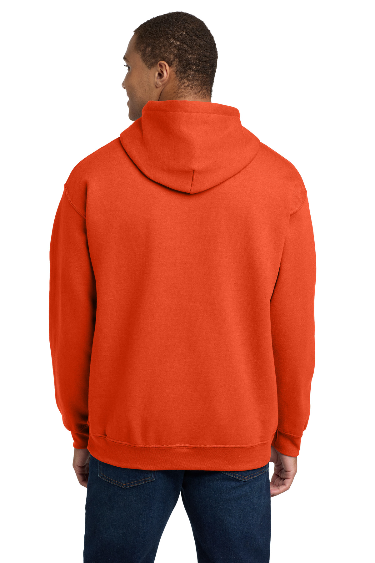 Gildan ®  - Heavy Blend ™  Hooded Sweatshirt.  18500 - Back Model