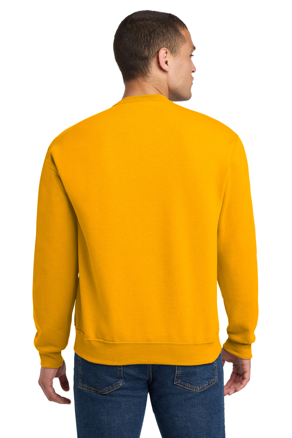 Jerzees ®  - NuBlend ®  Crewneck Sweatshirt.  562M - Back Model