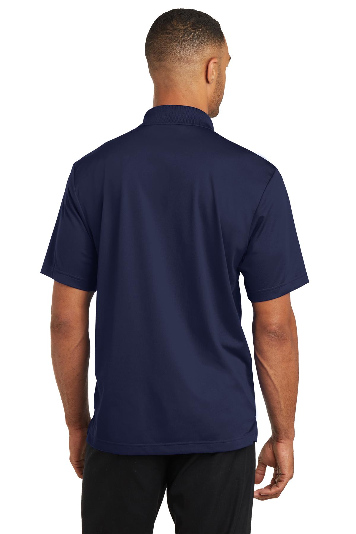 CornerStone ®  Micropique Gripper Polo. CS421 - Back Model