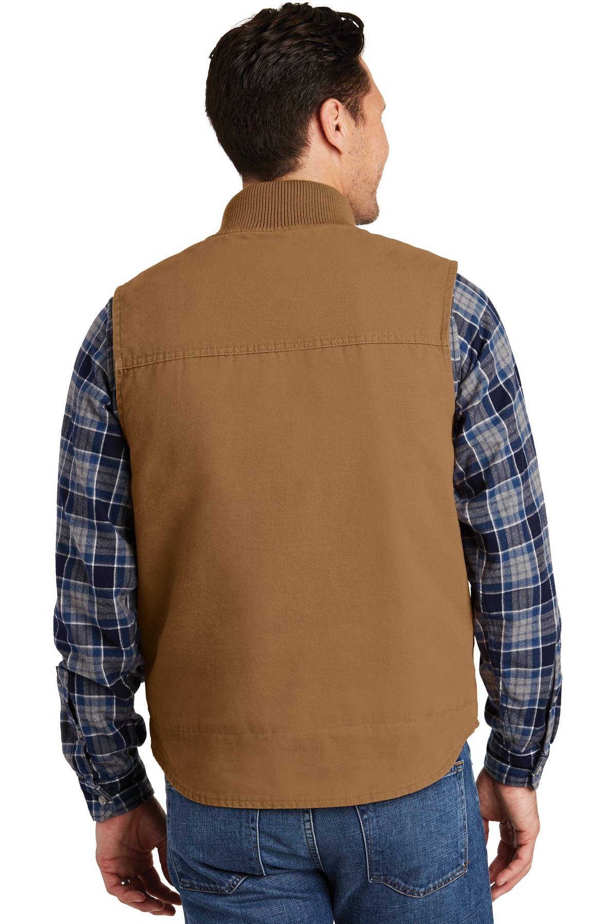 CornerStone ®  Washed Duck Cloth Vest. CSV40 - Back Model