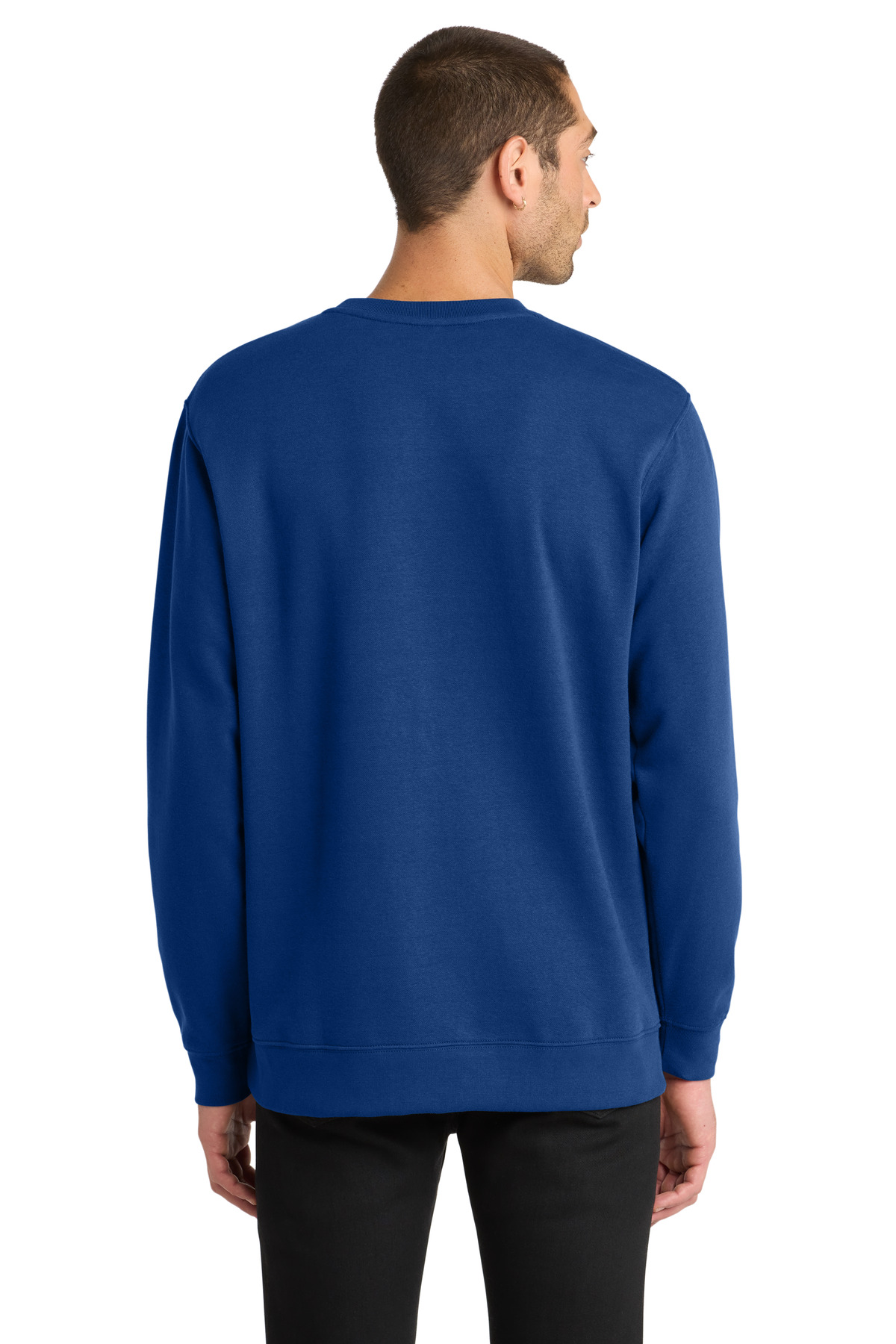 District ®  V.I.T. ™ Fleece Crew DT6104 - Back Model