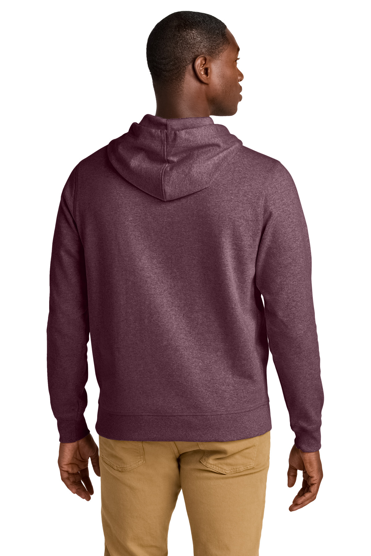 District ®  Re-Fleece ™ Hoodie DT8100 - Back Model