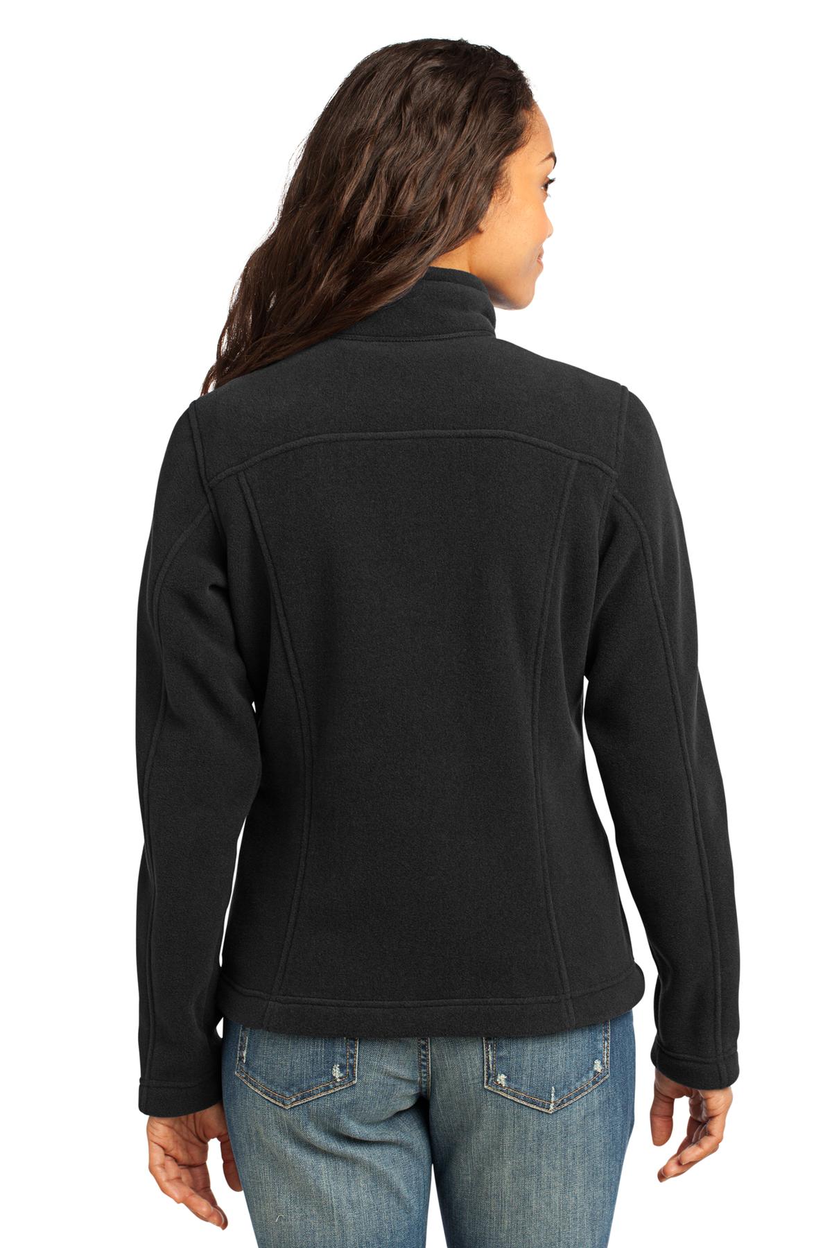 Eddie Bauer ®  - Women's Full-Zip Fleece Jacket. EB201 - Back Model
