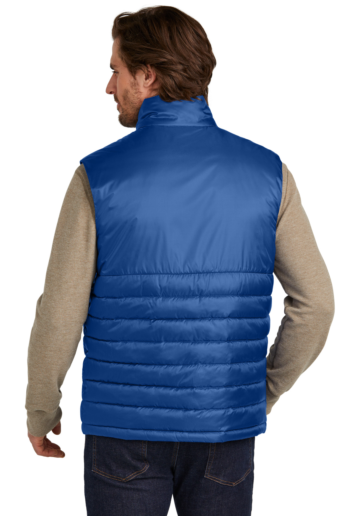 Eddie Bauer ®  Quilted Vest EB512 - Back Model