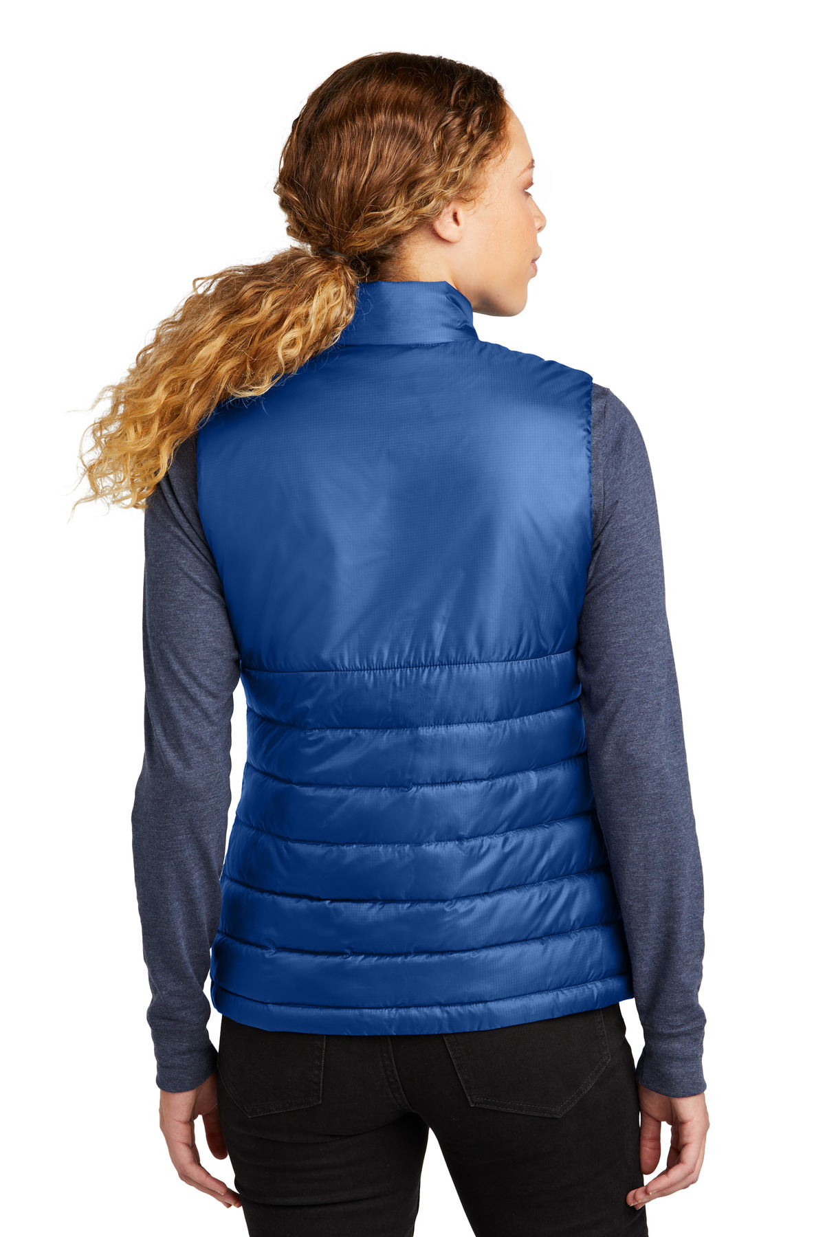 Eddie Bauer ®  Women's Quilted Vest EB513 - Back Model