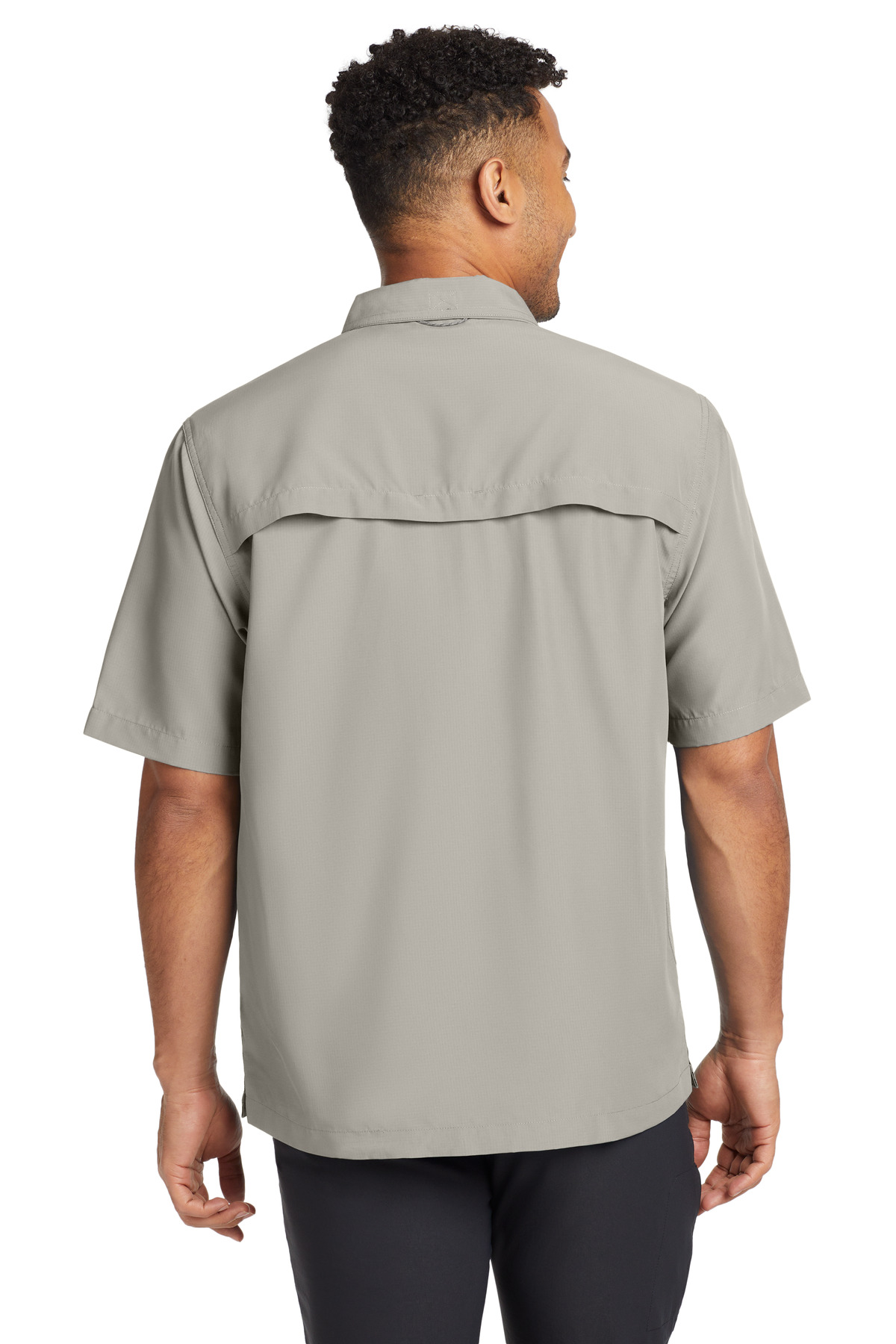 Eddie Bauer ®  Short Sleeve Performance Fishing Shirt EB602 - Back Model