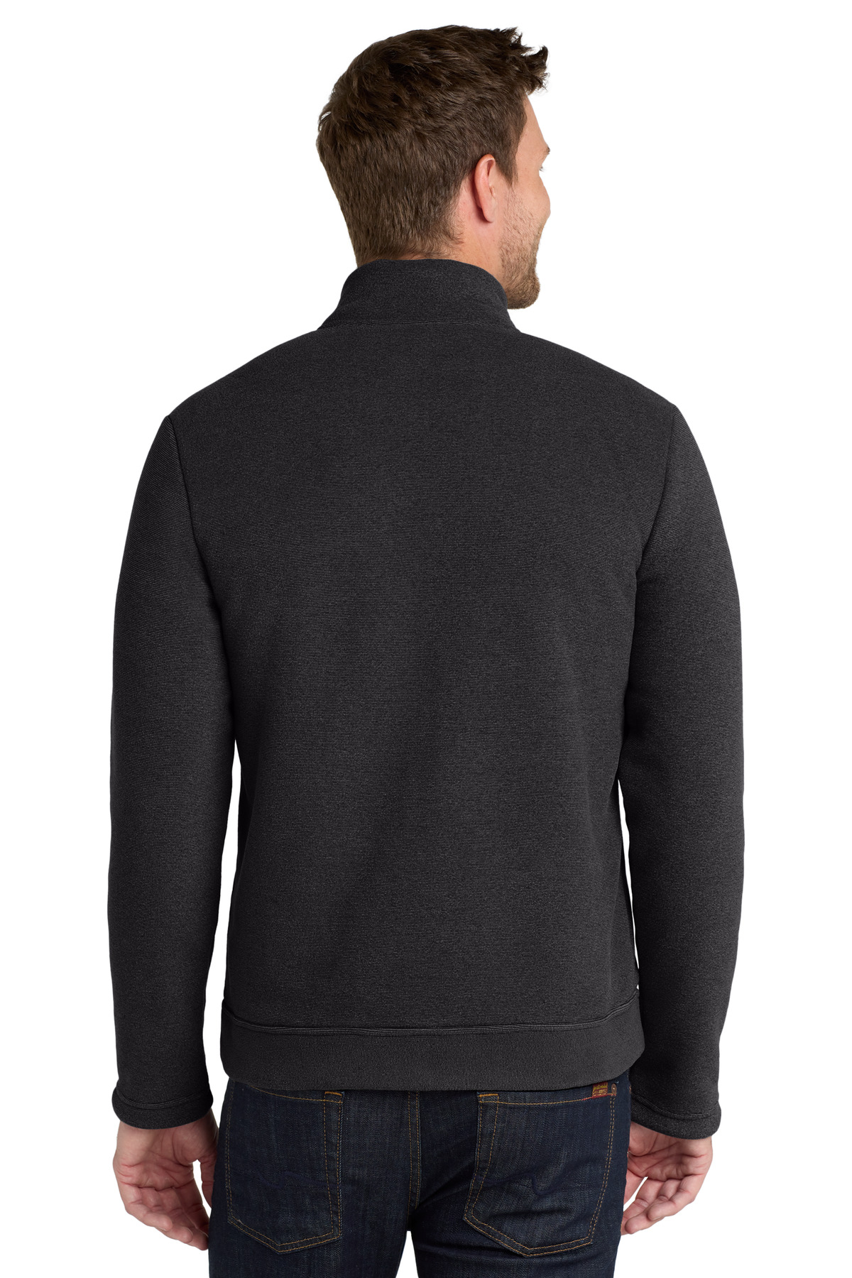 Port Authority  ®  Ultra Warm Brushed Fleece Jacket. F211 - Back Model