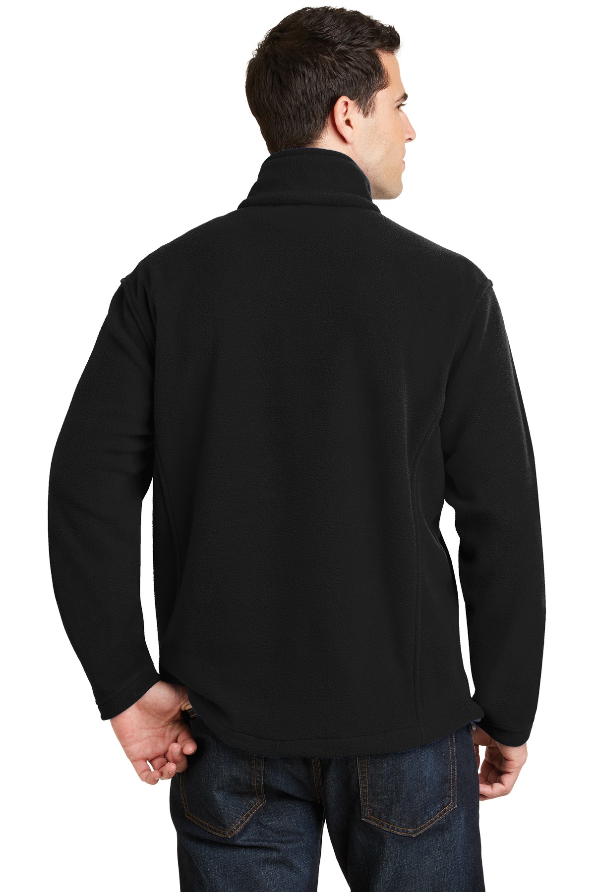 Port Authority ®  Value Fleece 1/4-Zip Pullover. F218 - Back Model