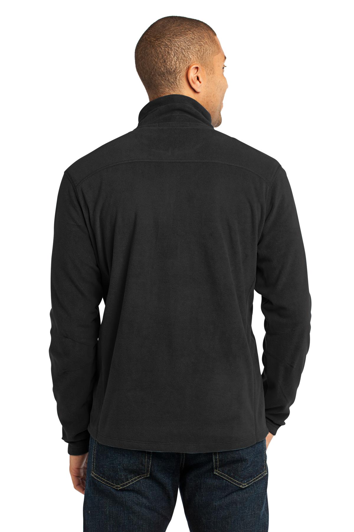Port Authority ®  Microfleece 1/2-Zip Pullover. F224 - Back Model