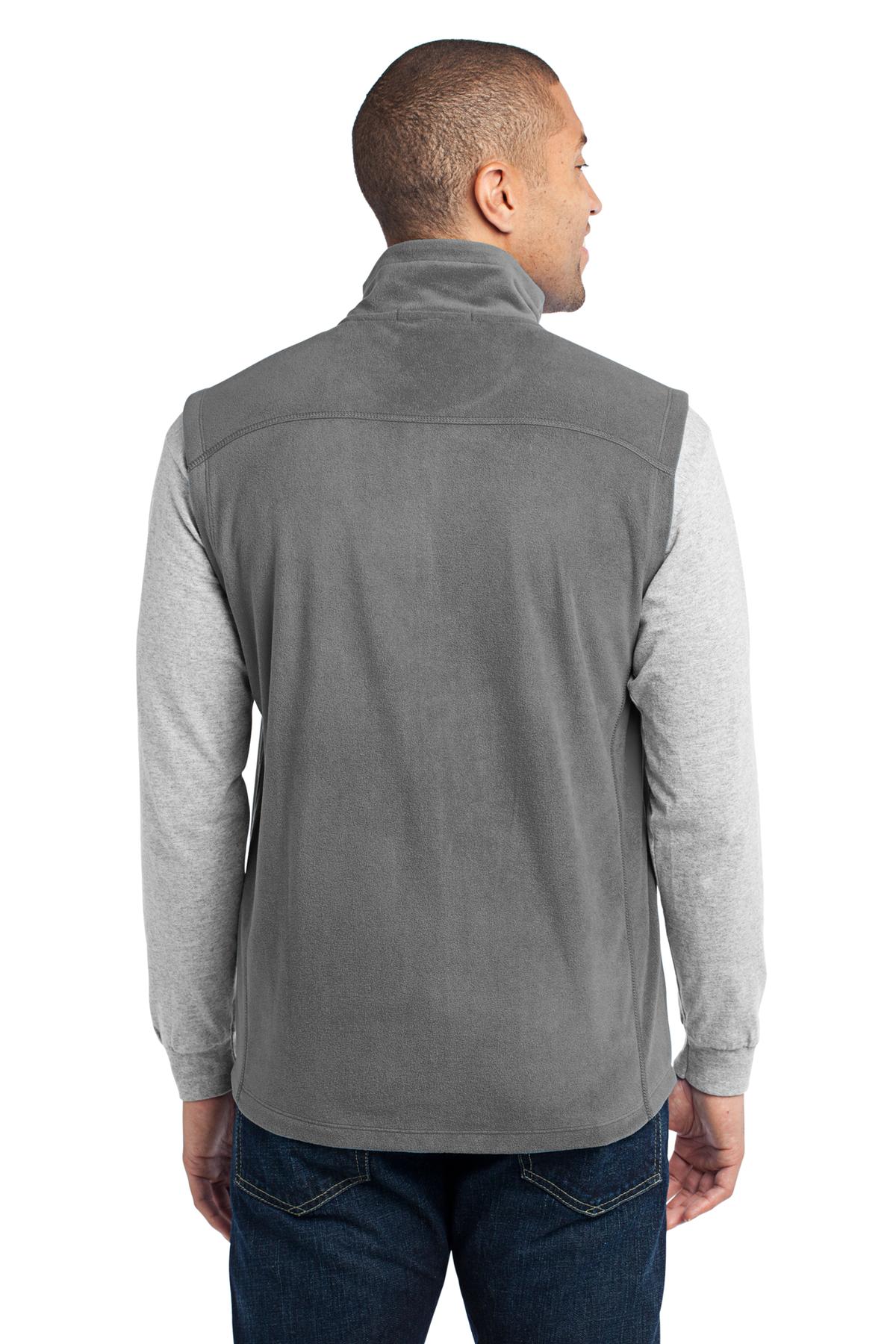 Port Authority ®  Microfleece Vest. F226 - Back Model