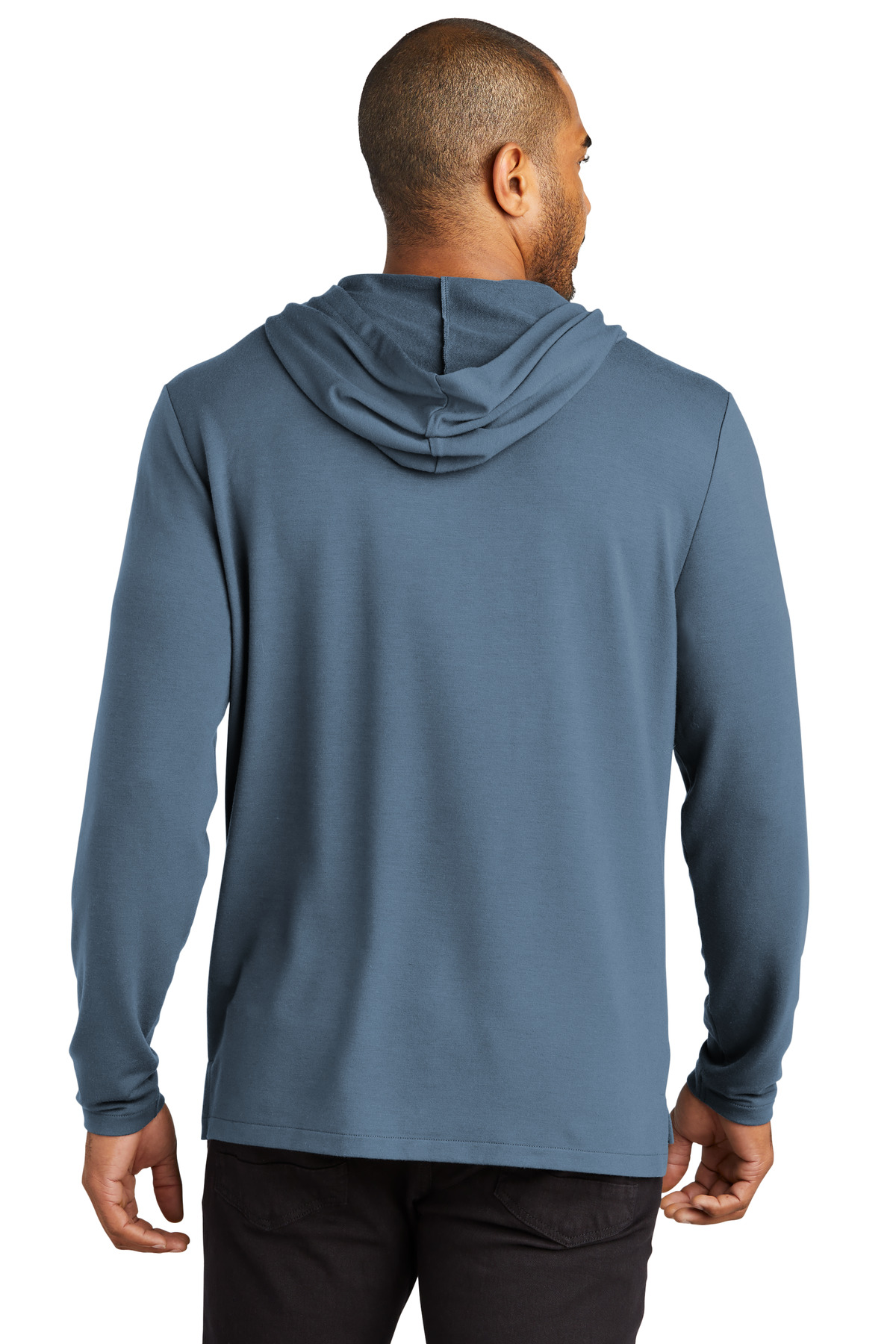 Port Authority ®  Microterry Pullover Hoodie K826 - Back Model