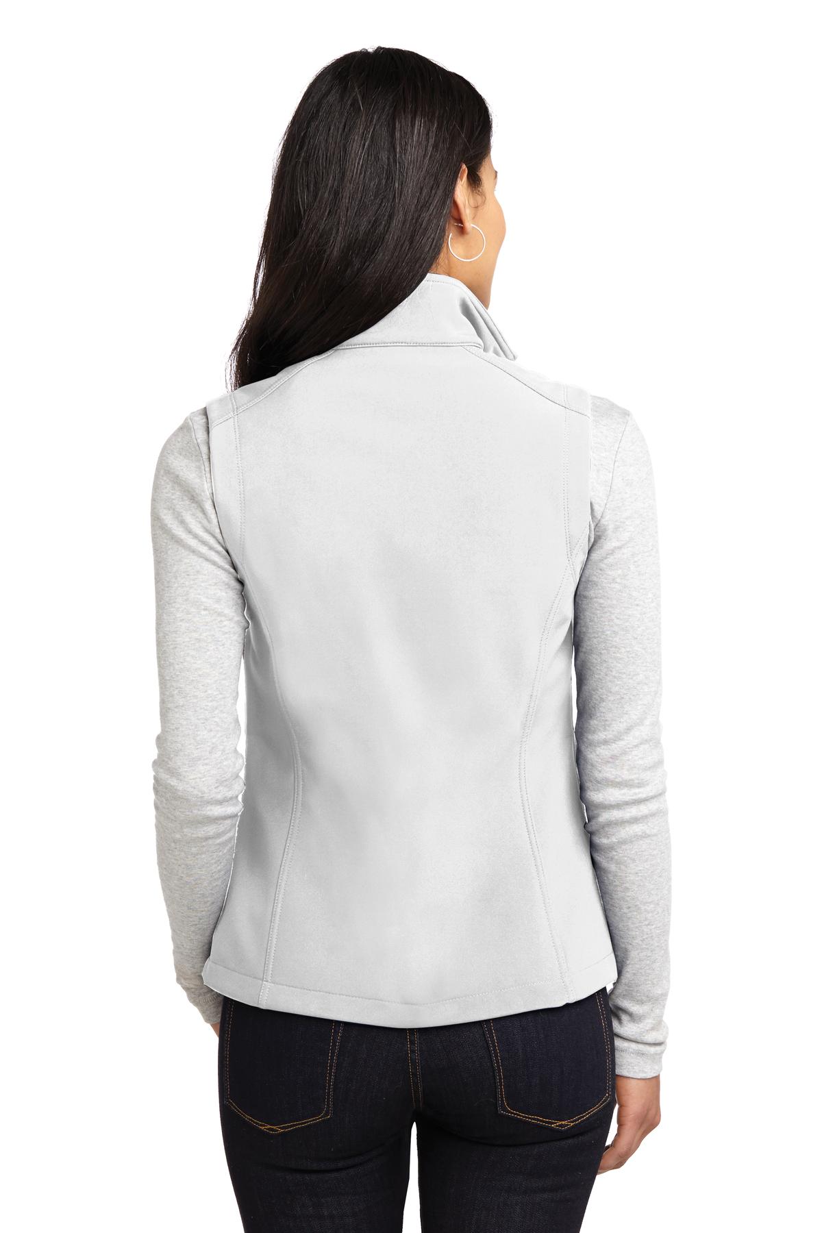 Port Authority ®  Women's Core Soft Shell Vest. L325 - Back Model