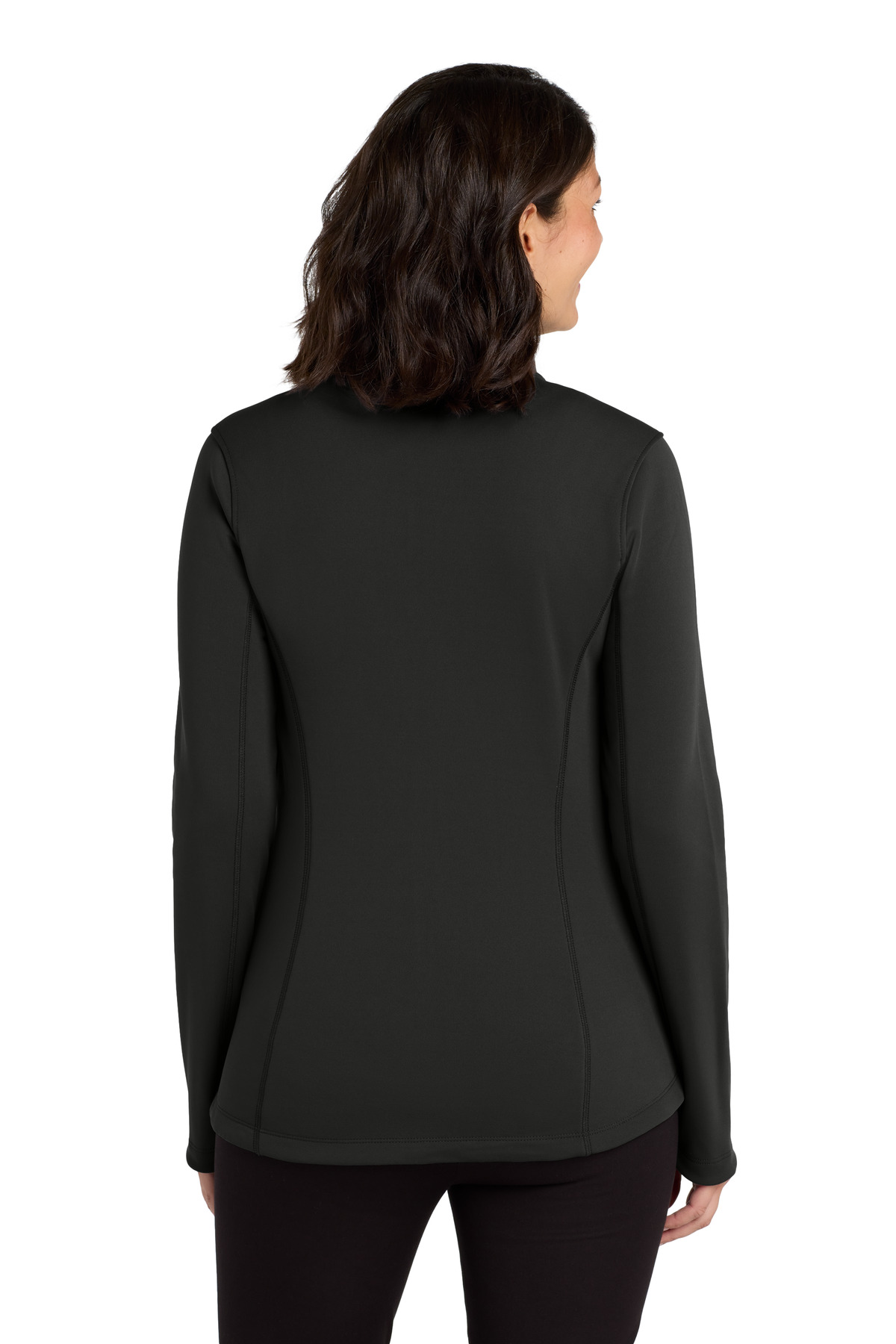 Port Authority  ®  Women's Collective Smooth Fleece Jacket. L904 - Back Model