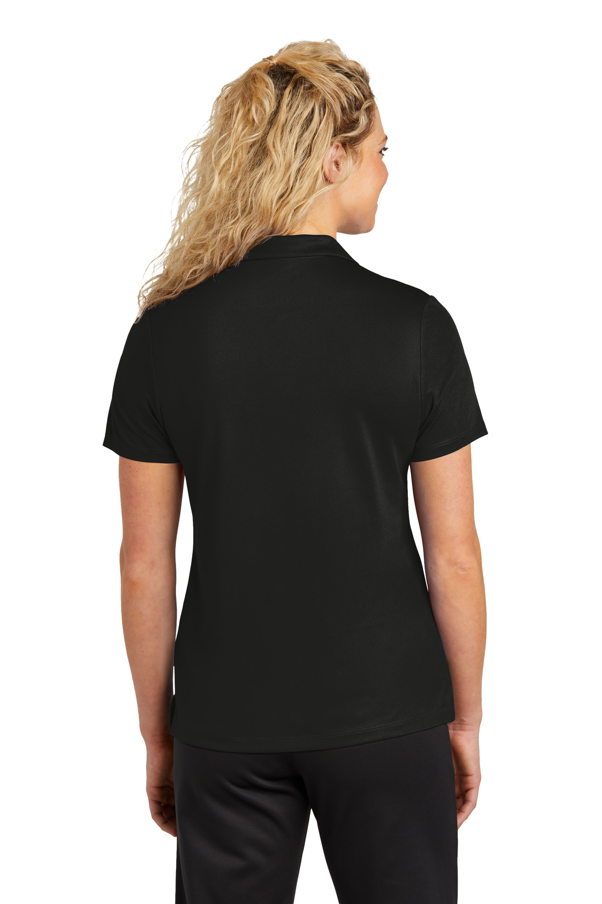 Sport-Tek ®  Women's UV Micropique Polo LST740 - Back Model