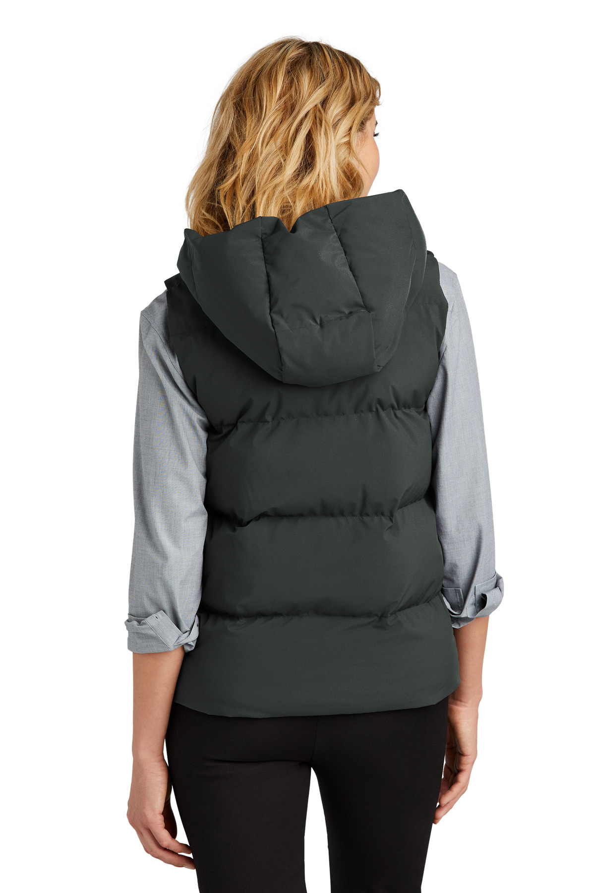 Mercer+Mettle ®  Women's Puffy Vest MM7217 - Back Model