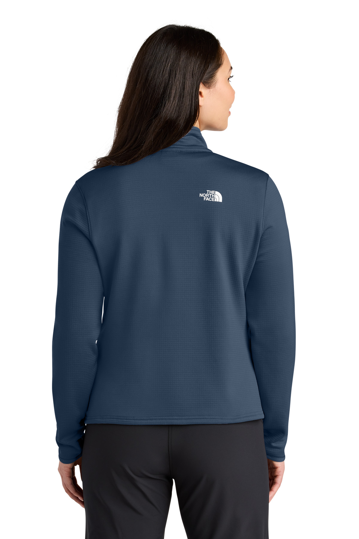 The North Face ®  Women's Aim 1/4-Zip Fleece NF0A8FQK - Back Model